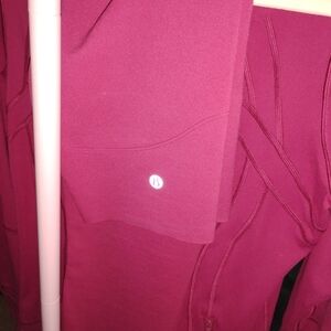 lululemon athletica Women's Deep Red Leggings